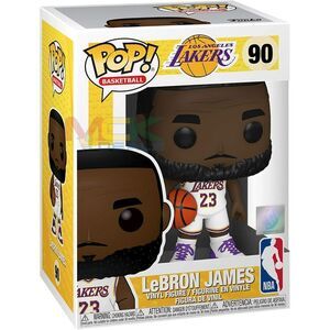 LeBron James Funko Pop! NBA Alternate White Jersey‎ Lakers Vinyl Figure New NIB